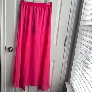 Elegant Beach Cover  Maxi Skirt